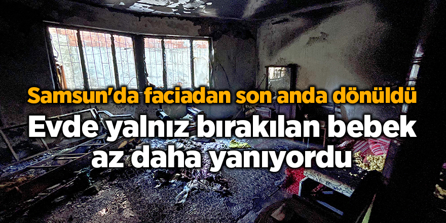 Samsun'da faciadan son anda dönüldü - samsun haber