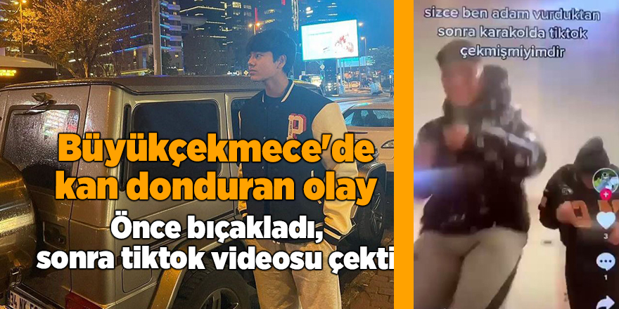 Büyükçekmece'de kan donduran olay