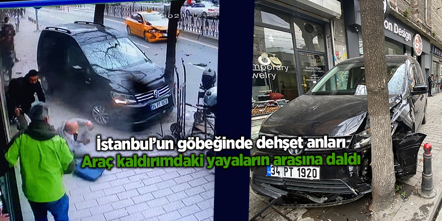 İstanbul’un göbeğinde dehşet anları