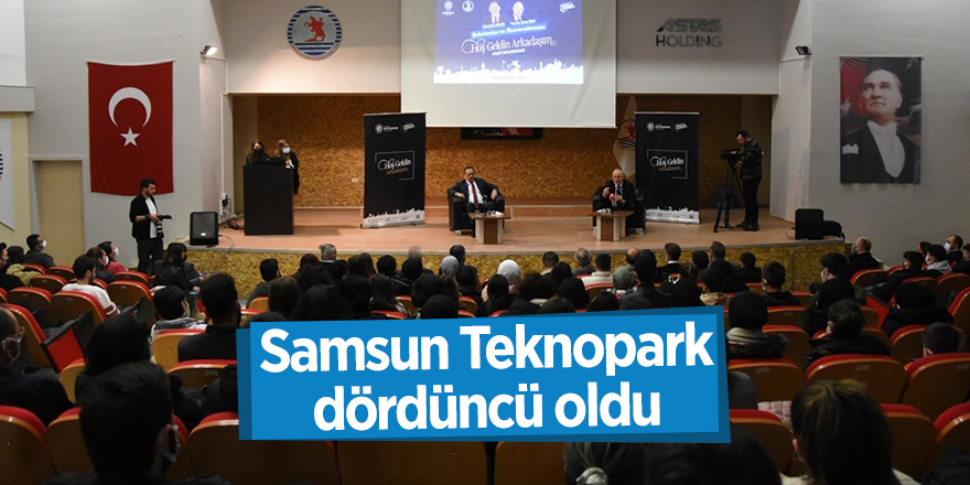 Samsun Teknopark dördüncü oldu - samsun haber