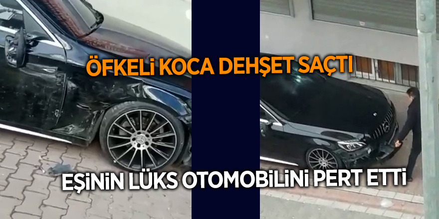 Öfkeli koca dehşet saçtı