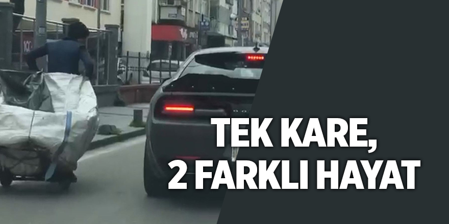 Tek kare, 2 farklı hayat - samsun haber