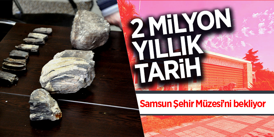 2 milyon yıllık tarih, Samsun Şehir Müzesi’ni bekliyor