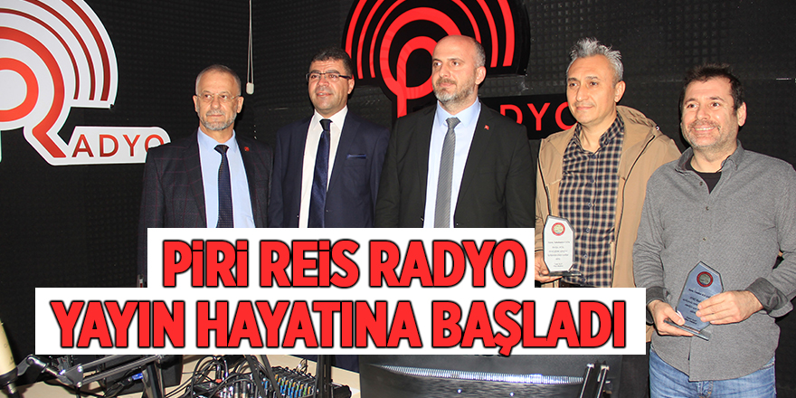 Piri Reis radyo yayın hayatına başladı - samsun haber