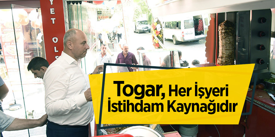 Togar, Her İşyeri İstihdam Kaynağıdır