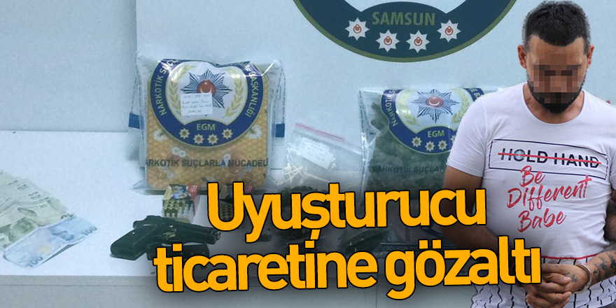 Uyuşturucu ticareti yapan şahıs tutuklandı