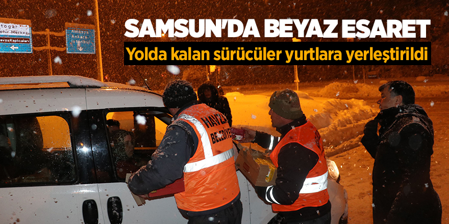 Samsun'da beyaz esaret - samsun haber