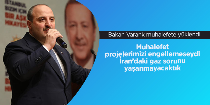 Bakan Varank muhalefete yüklendi