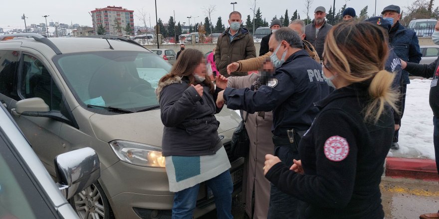 Samsun'da genç kız hastanede  olay çıkarttı - samsun haber