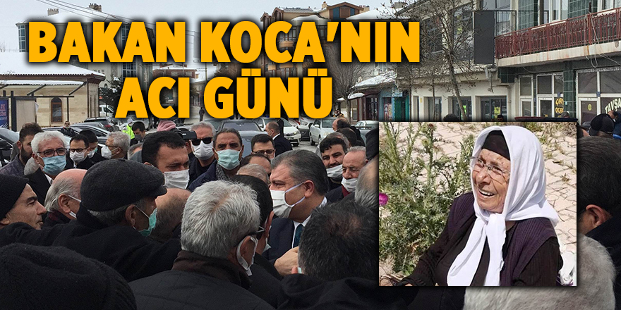 Bakan Koca'nın acı günü