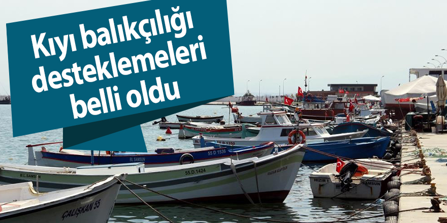 Kıyı balıkçılığı desteklemeleri belli oldu - samsun haber