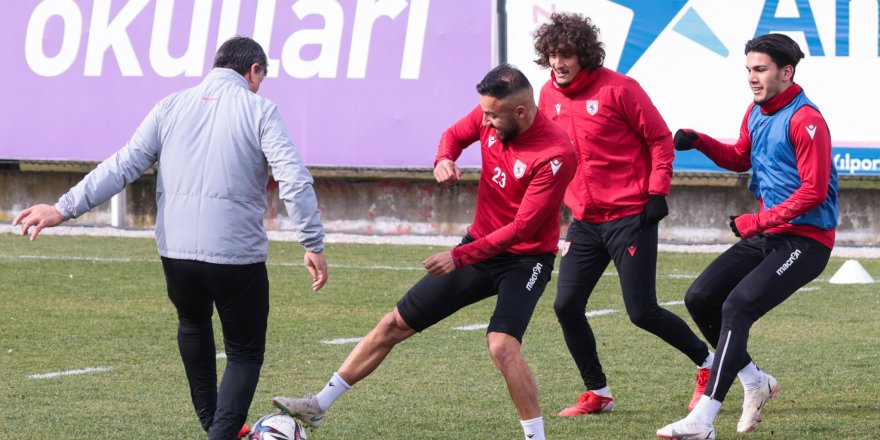 Samsunspor'dan taktik antrenmanı - samsun haber