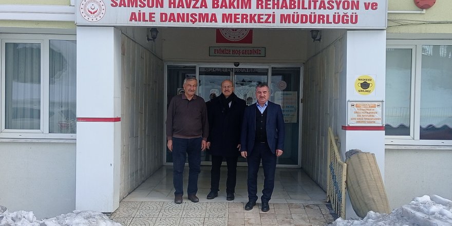 Başkan Özdemir huzurevi sakinleriyle buluştu - samsun haber