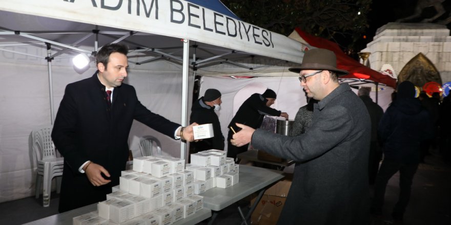 İlkadım Belediyesi'nden kandil simidi - samsun haber