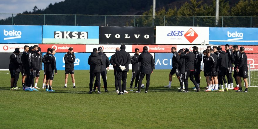 Beşiktaş, Antalyaspor maçı hazırlıklarına devam etti