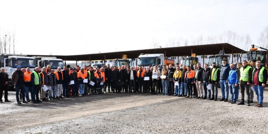 Başkan Kılıç’tan  personele ‘kar’ teşekkürü - samsun haber