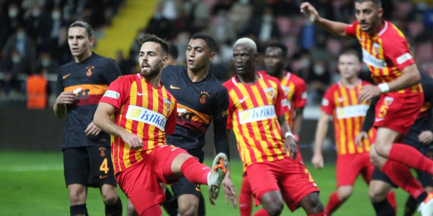 Galatasaray ile Kayserispor 52. randevuda