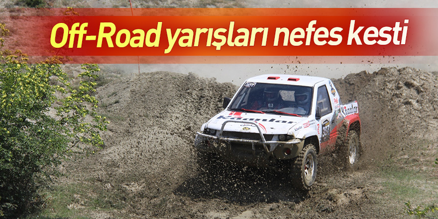 Off-Road yarışları nefes kesti