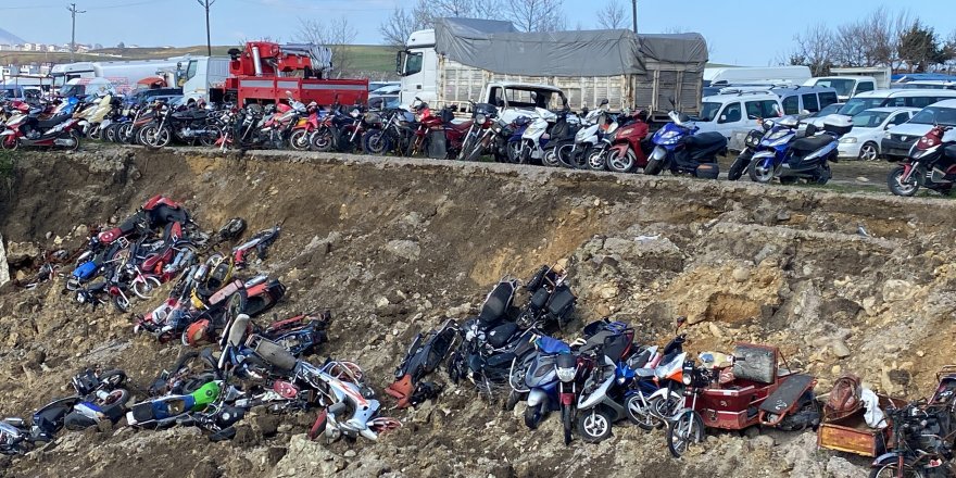 Samsun'da otopark duvarı çöktü - samsun haber