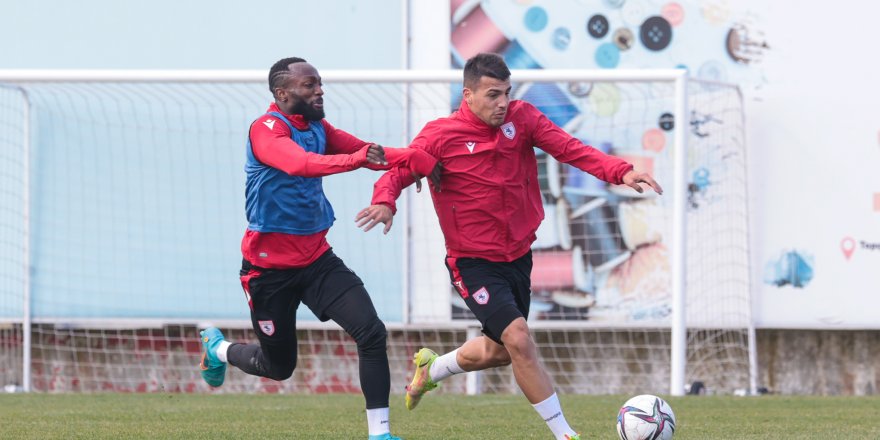 Samsunspor Ümraniyespor maçı hazırlıklarına başladı - samsun haber