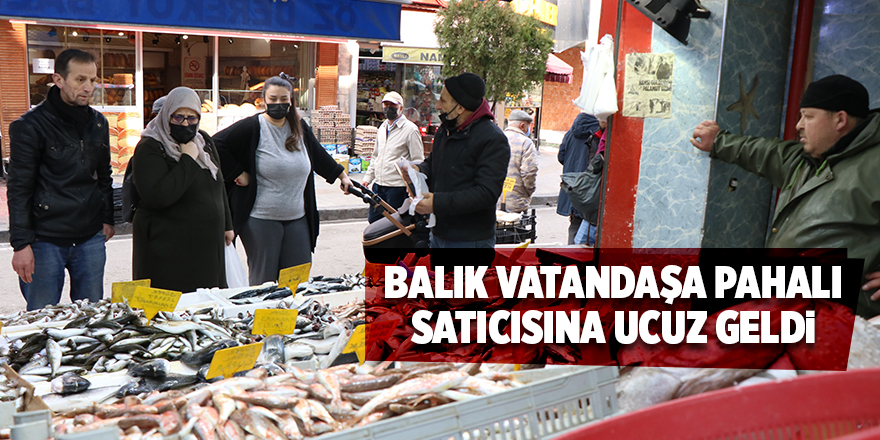 Balık vatandaşa pahalı satıcısına ucuz geldi - samsun haber