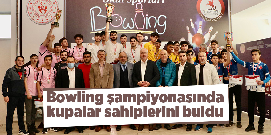 Bowling şampiyonasında kupalar sahiplerini buldu - samsun haber