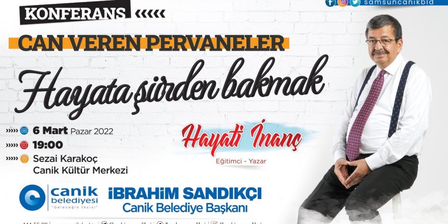 Hayati İnanç 6 Mart Pazar günü Samsun’da - samsun haber