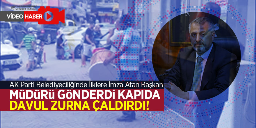 Ak Parti belediyeciliğinde ilklere imza atan başkan