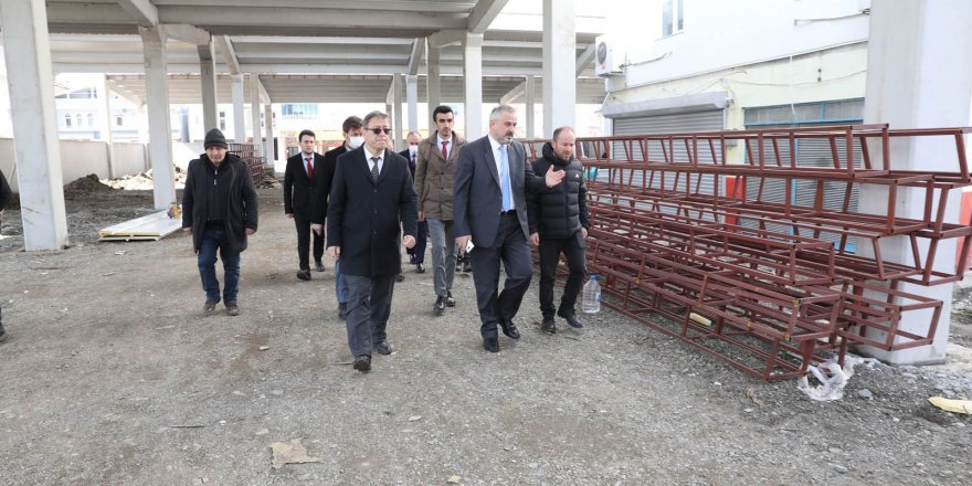 Bafra’da küçük pazar yeri inşaatının yüzde 80’i tamamlandı - samsun haber