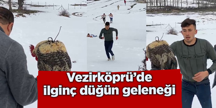 Vezirköprü’de ilginç düğün geleneği - samsun haber