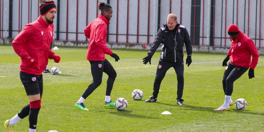 Samsunspor Erzurumspor hazırlıklarını sürdürdü - samsun haber