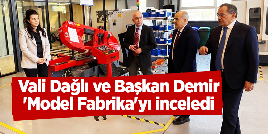 Vali Dağlı ve Başkan Demir 'Model Fabrika'yı inceledi - samsun haber