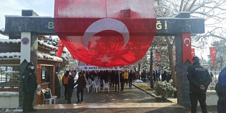 Bafra'da şehitler dualarla anıldı - samsun haber