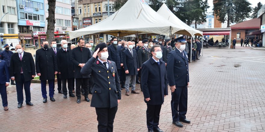 Terme'de 18 Mart töreni - samsun haber