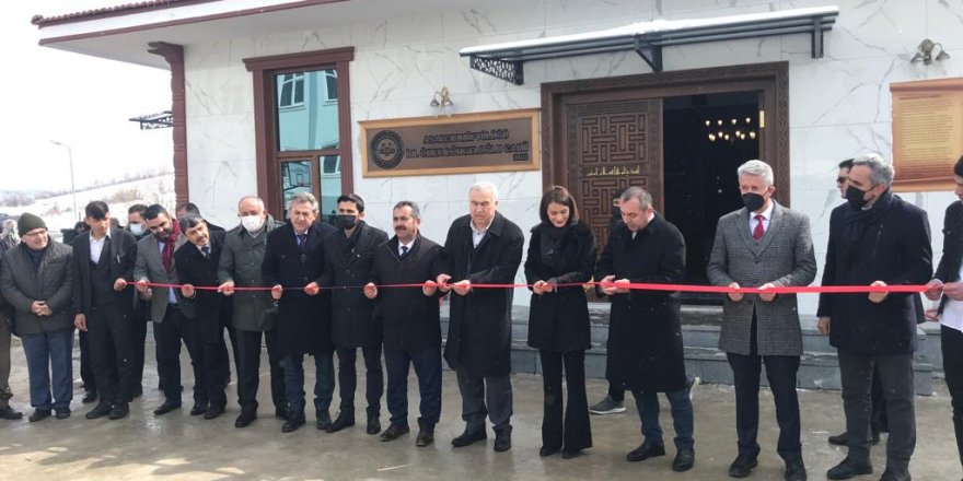 Samsun Asarcık Ömer Döngeloğlu Camisi ibadete açıldı - samsun haber 