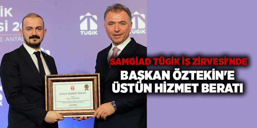 SAMGİAD TÜGİK İŞ ZİRVESİ'NDE - samsun haber