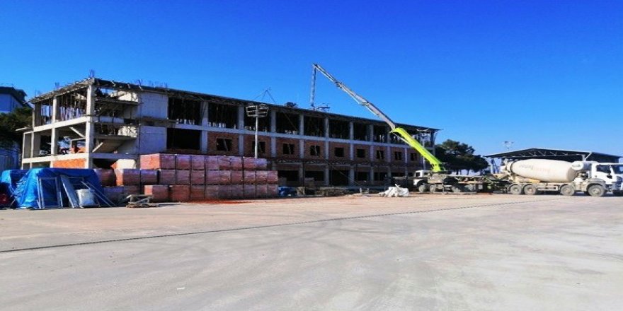 Yemekhane inşaatının yüzde 40’ı tamamlandı - samsun haber