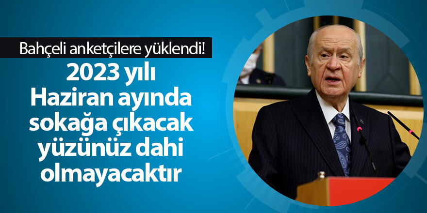 MHP lideri Bahçeli'den önemli açıklamalar!