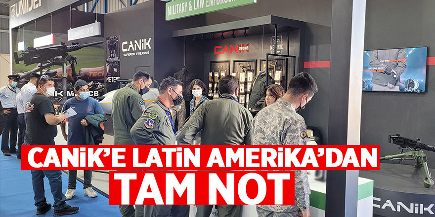 CANiK’e Latin Amerika’dan tam not - samsun haber