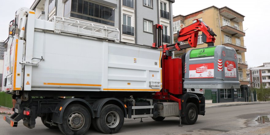 Samsun'a yeni sistem çöp konteynerleri - samsun haber