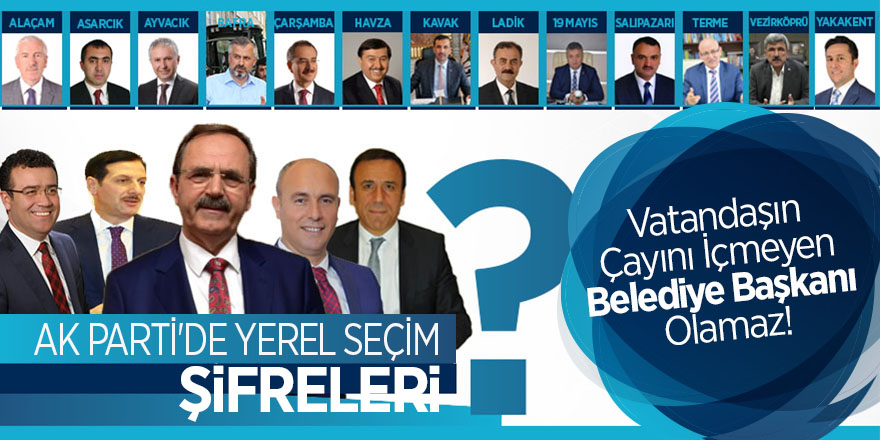 Ak Parti'de Yerel Seçim şifreleri