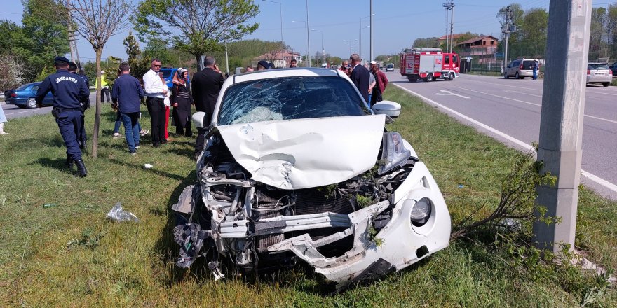 Öğretmenler okul dönüşü kaza yaptı: 5'i öğretmen 6 yaralı - samsun haber