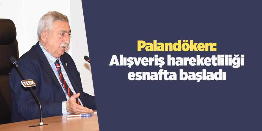 Palandöken: Alışveriş hareketliliği esnafta başladı