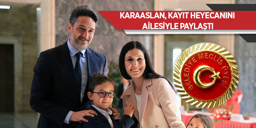 KARAASLAN, KAYIT HEYECANINI AİLESİYLE PAYLAŞTI