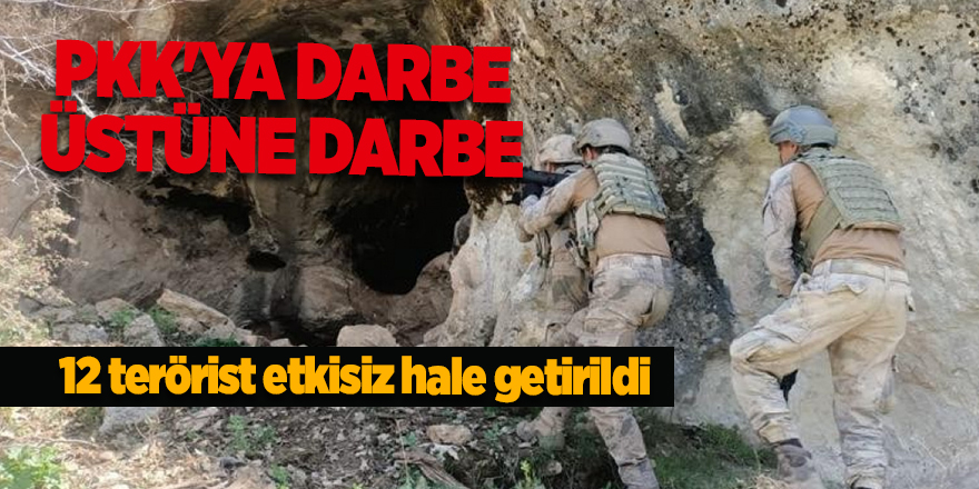 PKK'ya darbe üstüne darbe