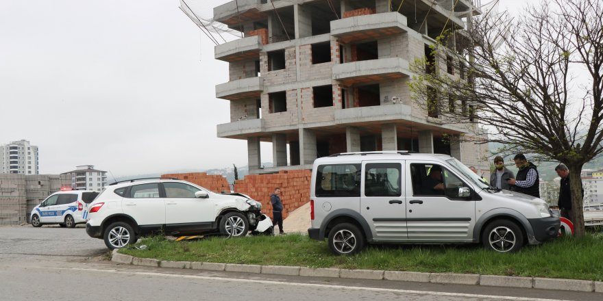 Samsun’da trafik kazası: 2 yaralı - samsun haber