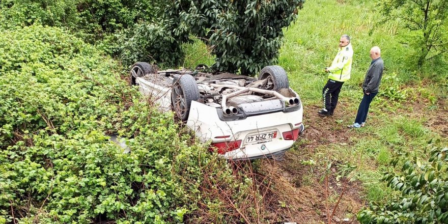 Samsun'da nişana giden damat adayını emniyet kemeri kurtardı - samsun haber