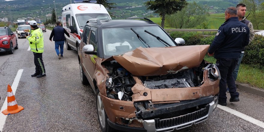 Samsun'da zincirleme kaza trafiği kilitledi - samsun haber