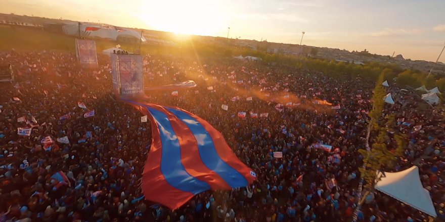 Trabzonspor şampiyonluğu Yenikapı'da 176 bin taraftar ile kutladı