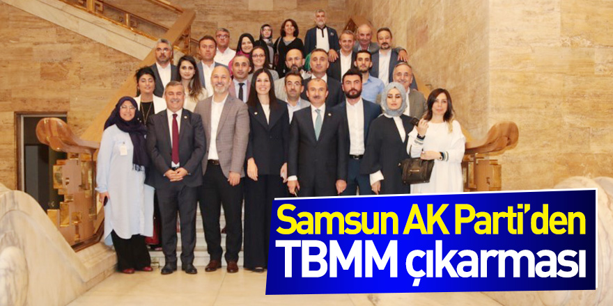 Samsun AK Parti yönetiminden TBMM çıkarması